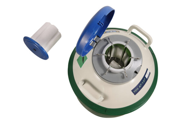 Contenitore Dewar YDS 47-127R 47L 127mm c/7 rack a 5 livelli CRYOFARM - immagine 2