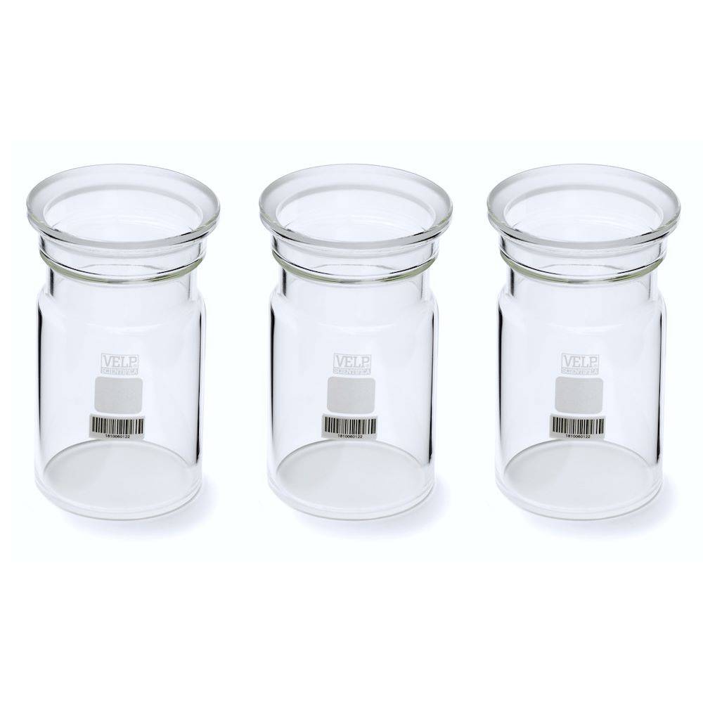 Bicchiere estrazione L Ø 65x120mm 3pz VELP