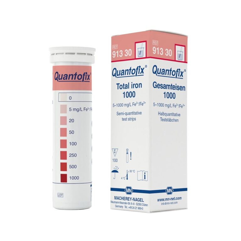 QUANTOFIX Ferro Totale 1000 100 strisce MACHEREY-NAGEL
